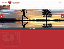 Tablet Screenshot of brickyardphysio.com